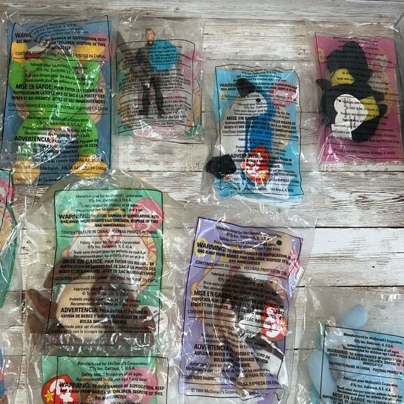 McDONALD’S Beanie Baby Toy Bundle Lot Easter Basket Gift Collectibles Unopened - Picture 10 of 17